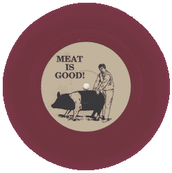 meat is good - the flesh coloured vinyl